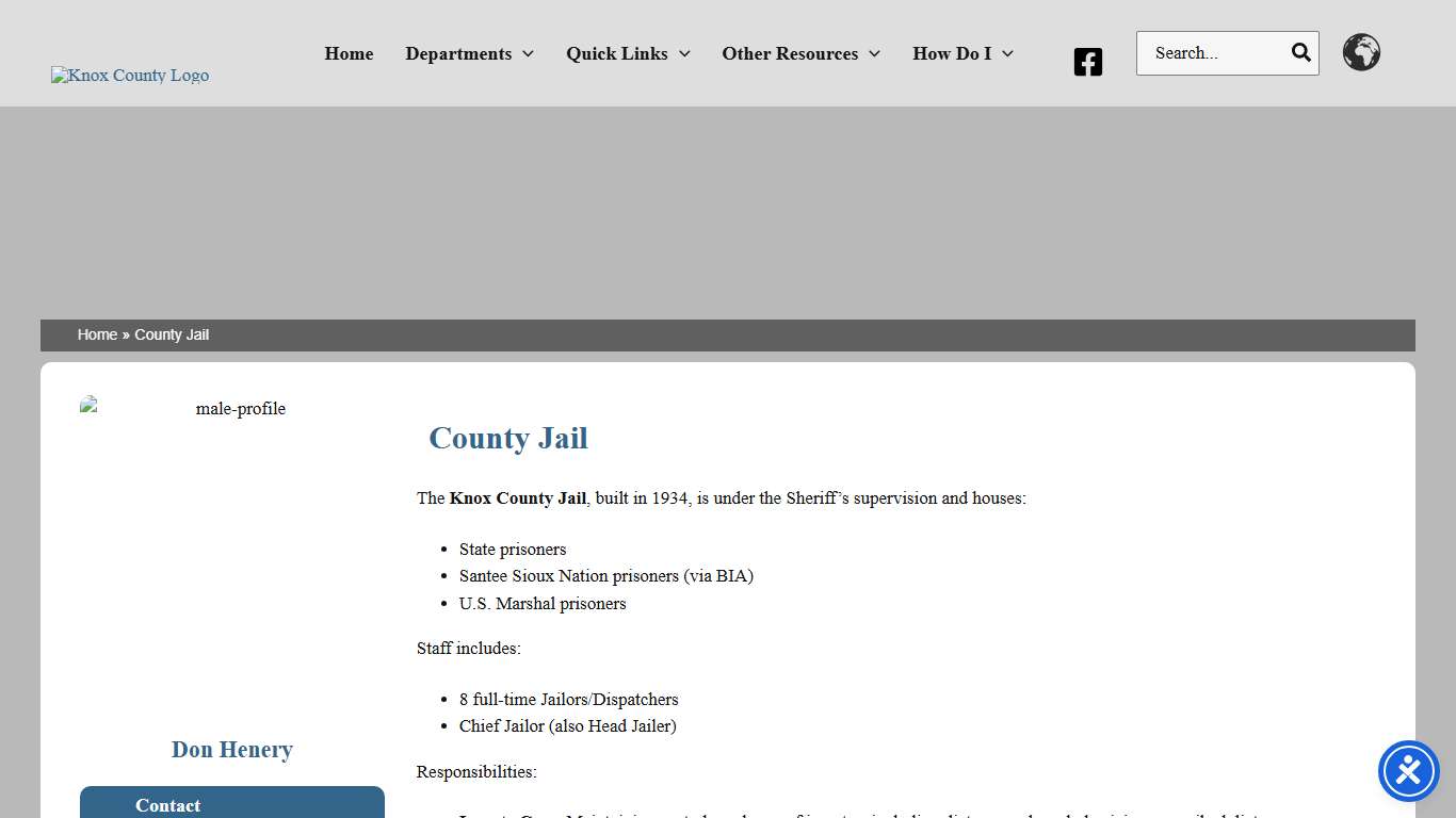 County Jail – Knox County